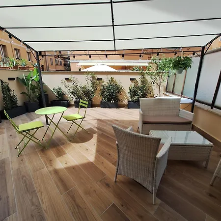 Peaceful 2 Bedrooms With Patio, Near Metro A Roma